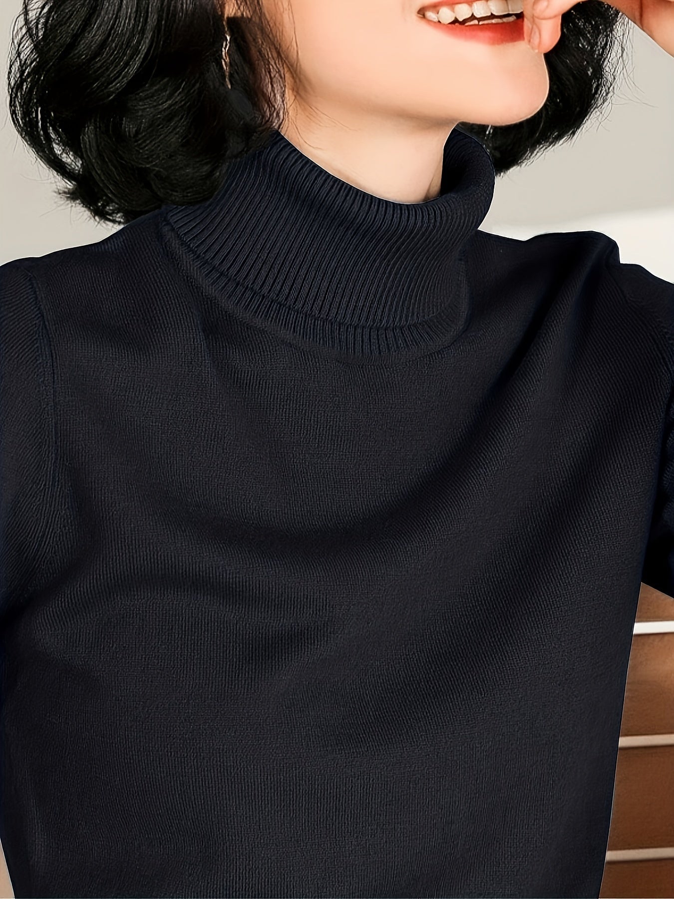 Elegant Turtleneck Sweater