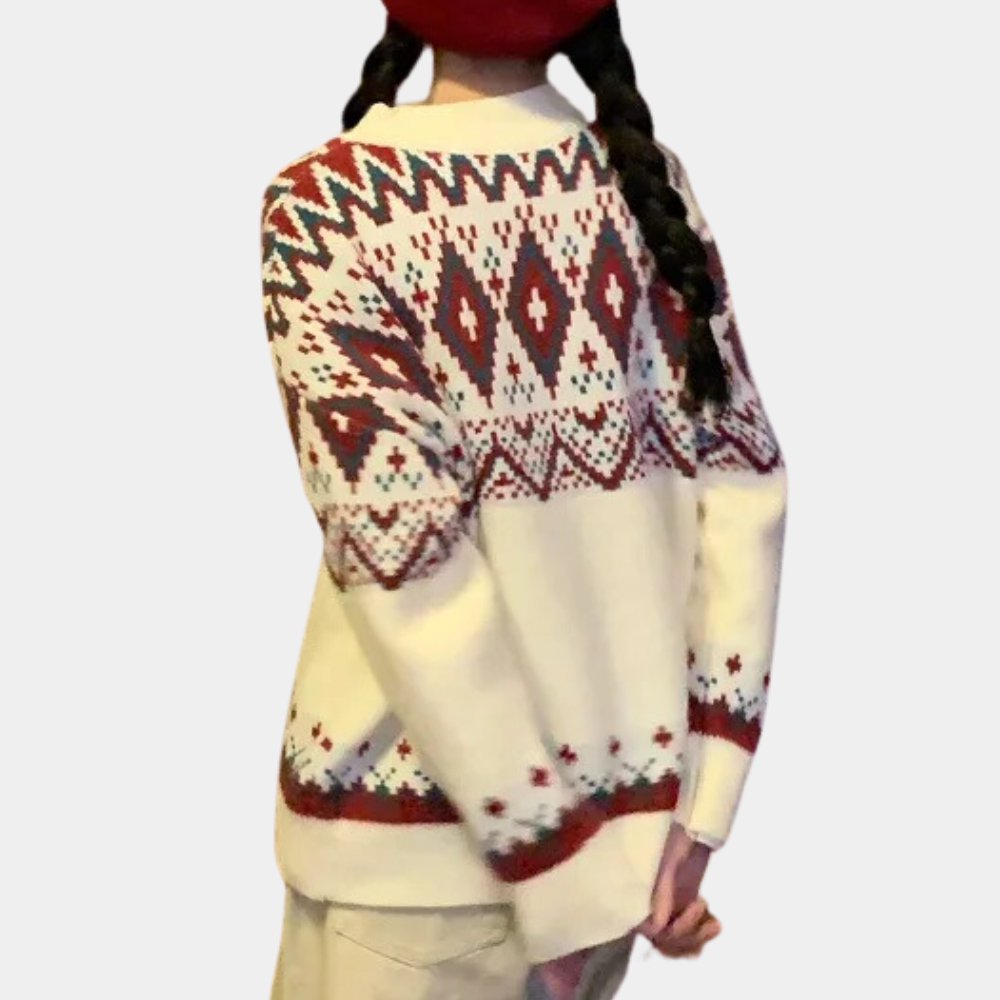 Fair Isle Knit Sweater