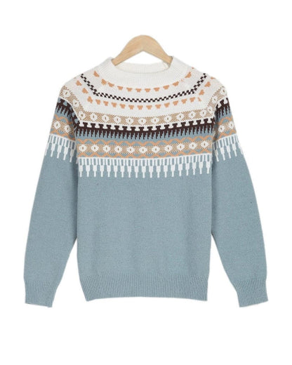 Fair Isle Knit Sweater