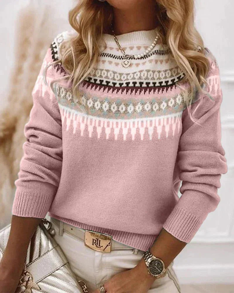 Fair Isle Knitwear Sweater