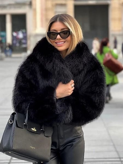 Faux Fur Coat