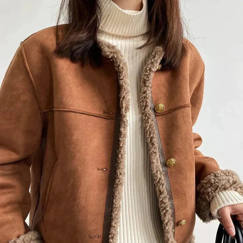 Faux Shearling Jacket