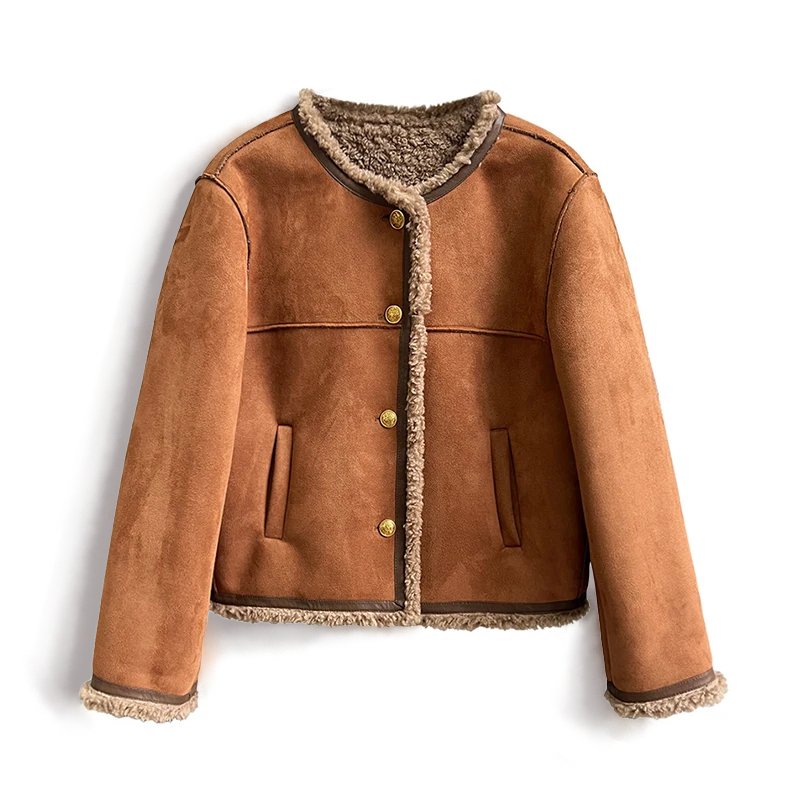 Faux Shearling Jacket