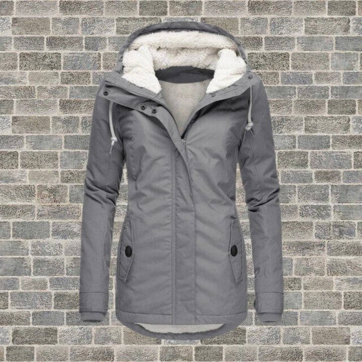 Fleece-Lined Hooded Jacket