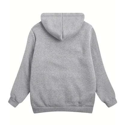 Fleece-Lined Zip-Up Hoodie