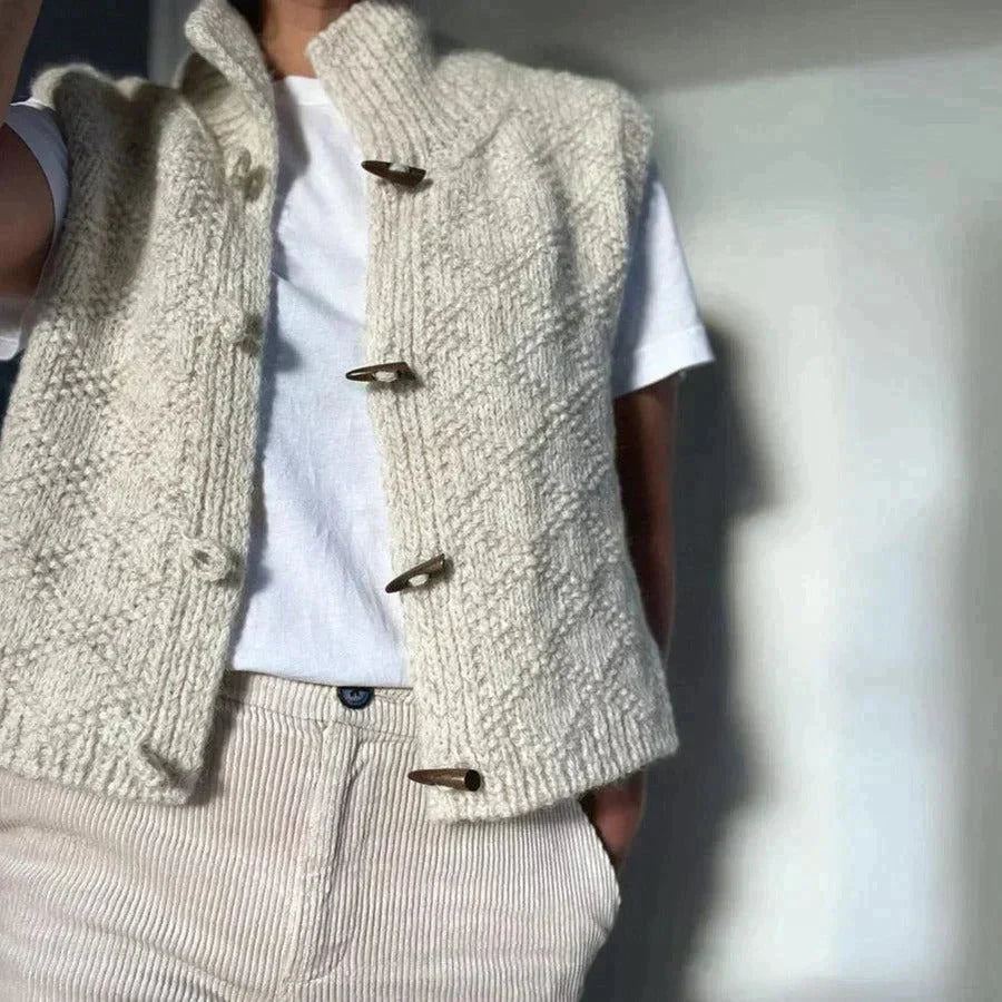 Knitted Wool Vest