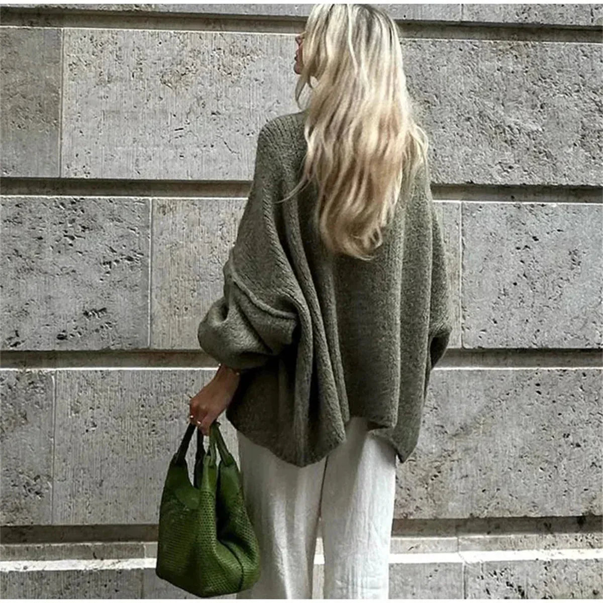 Oversized Knit Cardigan