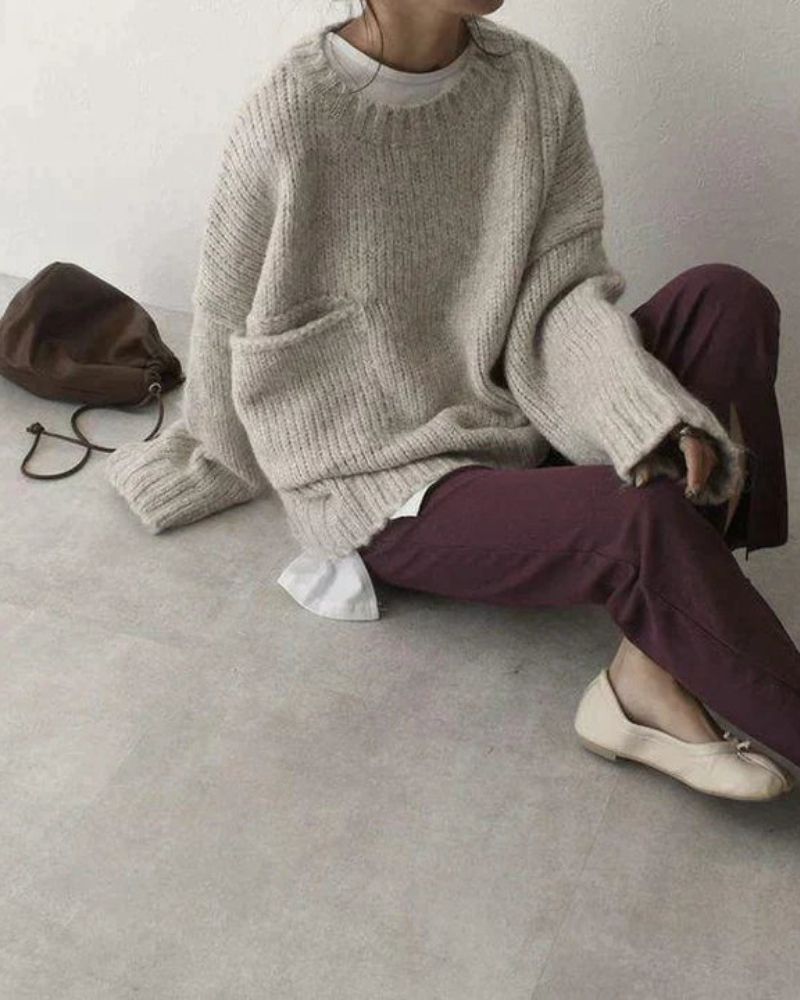 Oversized Knit Sweater