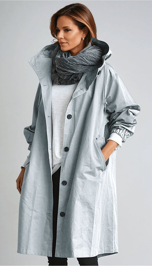 Rain parka trenchcoat - relaxed fit