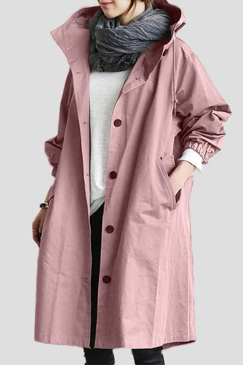 Rain parka trenchcoat - relaxed fit