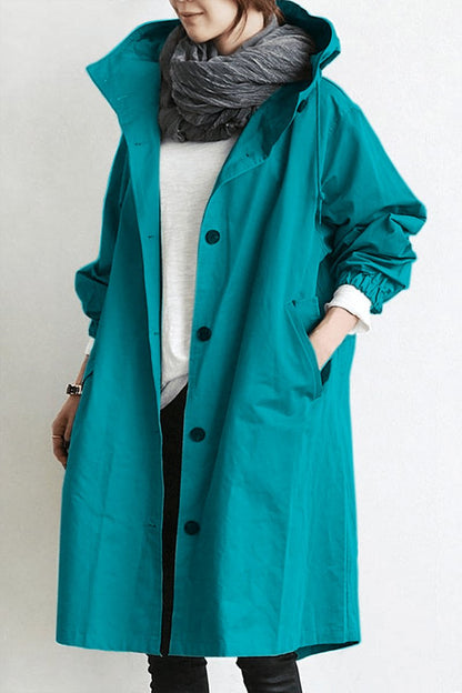 Rain parka trenchcoat - relaxed fit