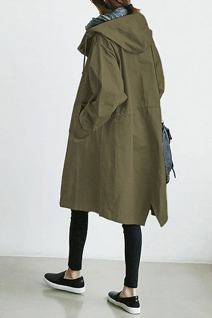 Rain parka trenchcoat - relaxed fit