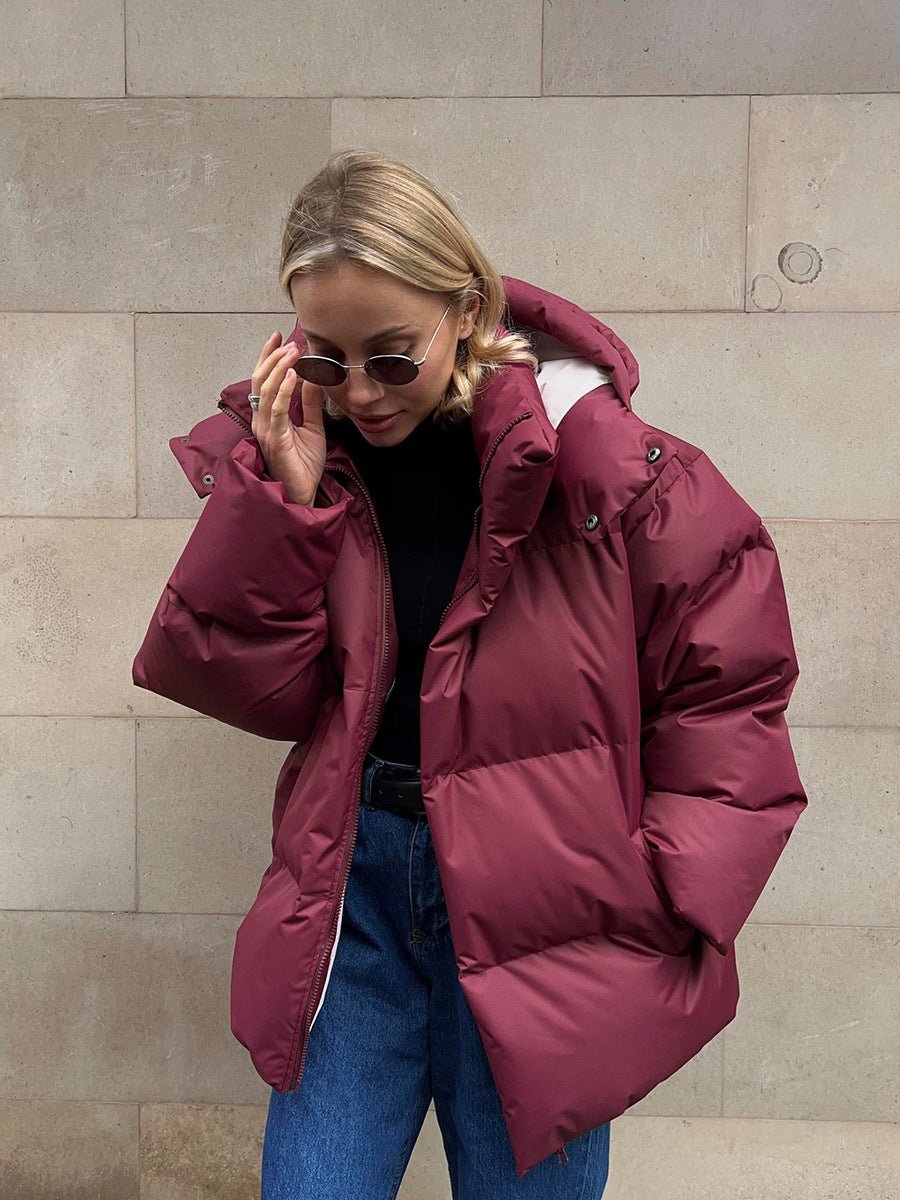 Padded down jacket