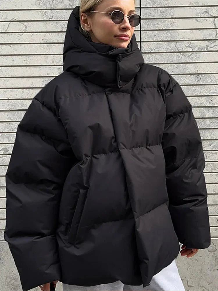 Puffered winter jacket