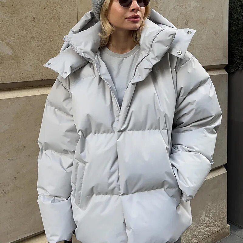 Puffered winter jacket