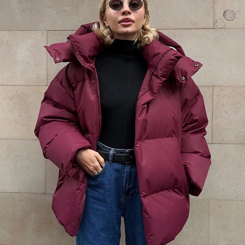 Puffered winter jacket