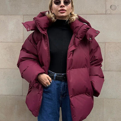 Puffered winter jacket