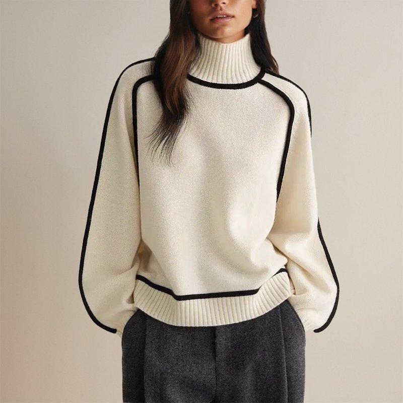 Oversized Turtleneck Sweater