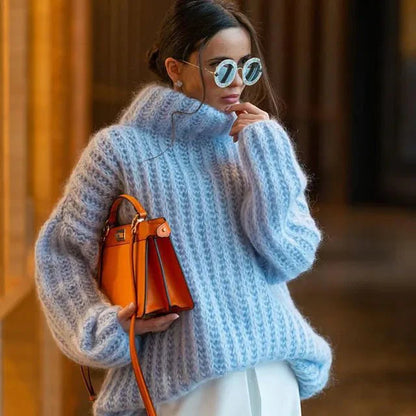 Oversized Turtleneck Sweater