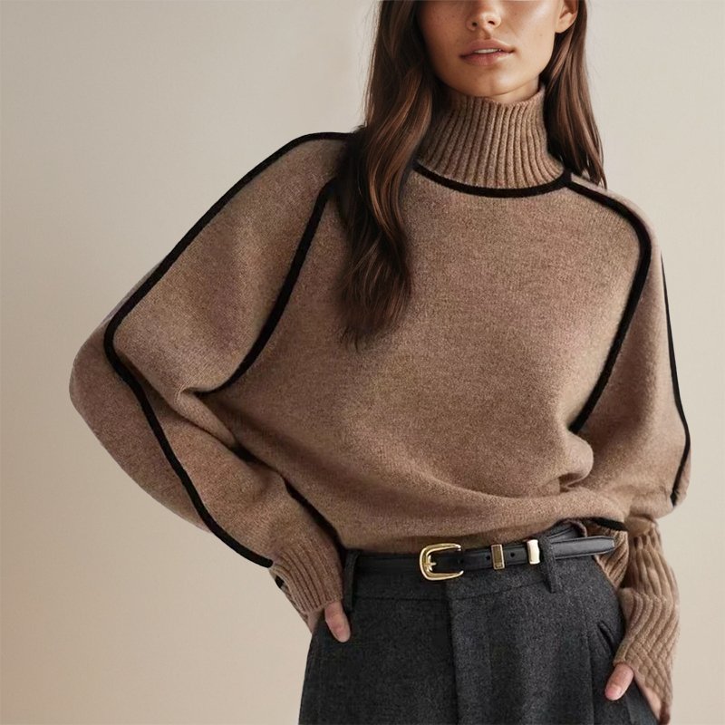 Oversized Turtleneck Sweater