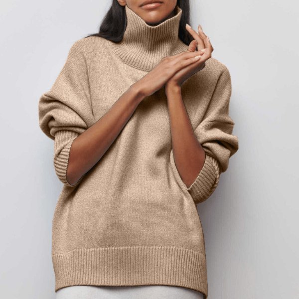 Oversized Turtleneck Sweater