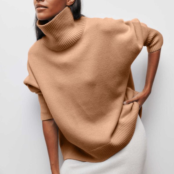 Oversized Turtleneck Sweater