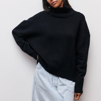 Oversized Turtleneck Sweater