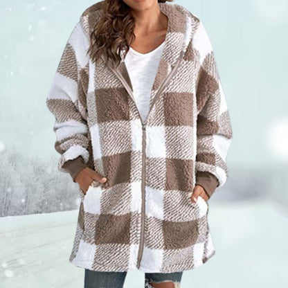 Plaid Fleece Jacket