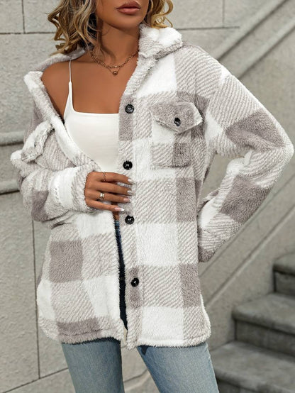 Plaid Fleece Shacket