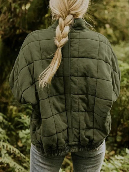 Quilted Fleece Jacket