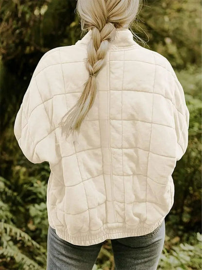 Quilted Fleece Jacket