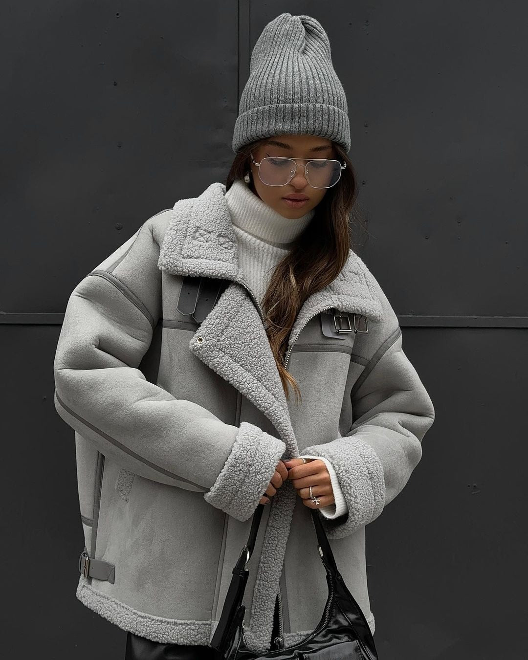 Shearling Aviator Jacket