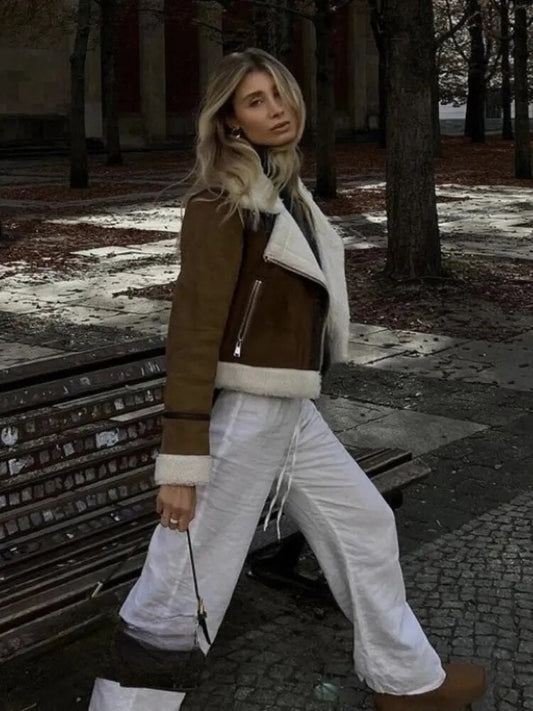 Shearling Aviator Jacket