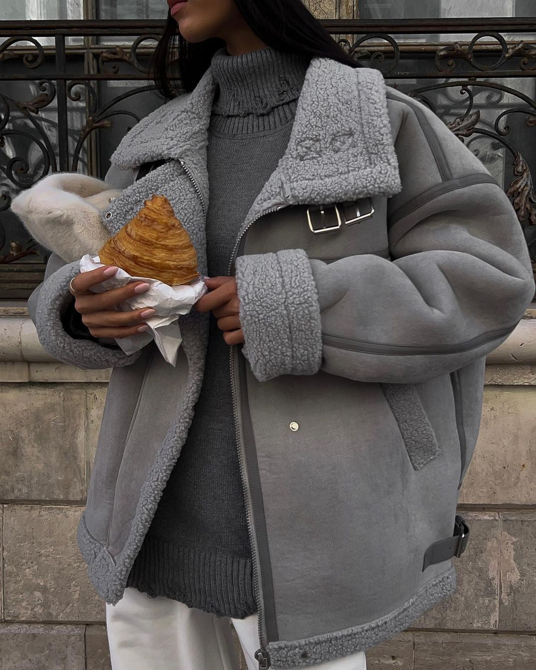 Shearling Aviator Jacket