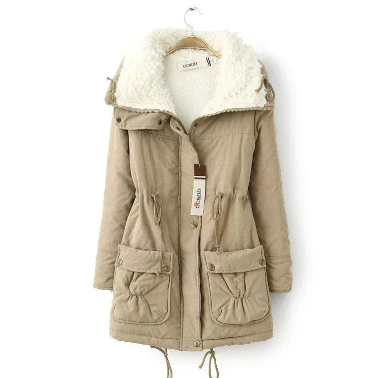 Sherpa-Lined Hooded Parka