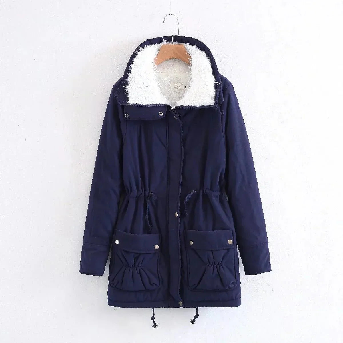 Sherpa-Lined Hooded Parka