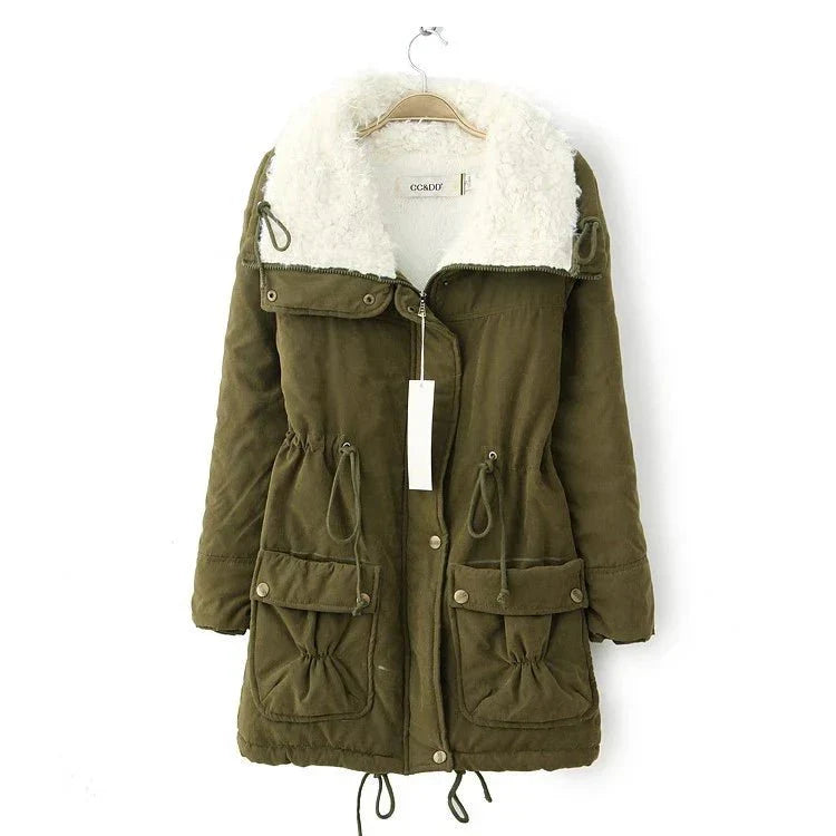 Sherpa-Lined Hooded Parka