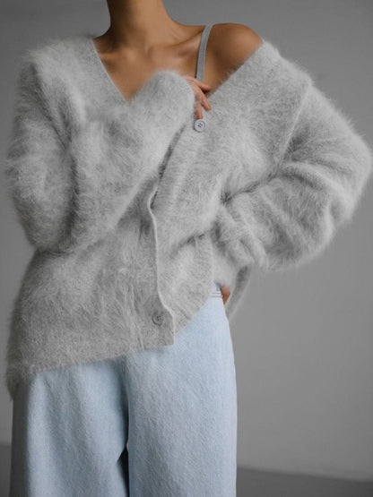 Soft Mohair Cardigan