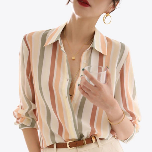 Striped Shirt Top