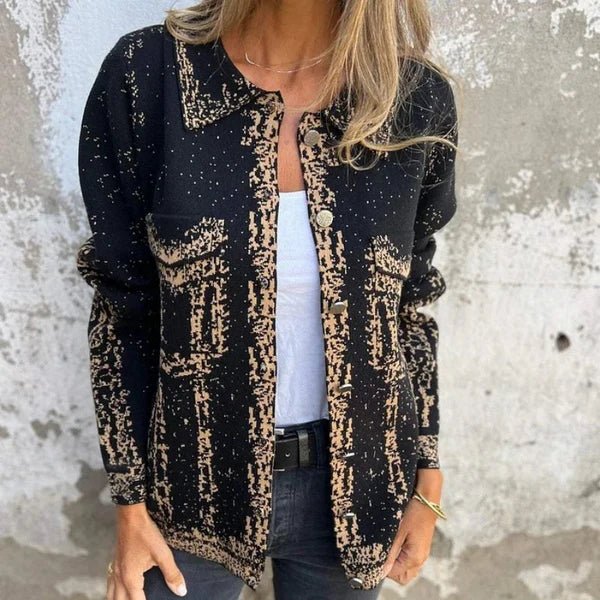 Textured Button-Up Jacket