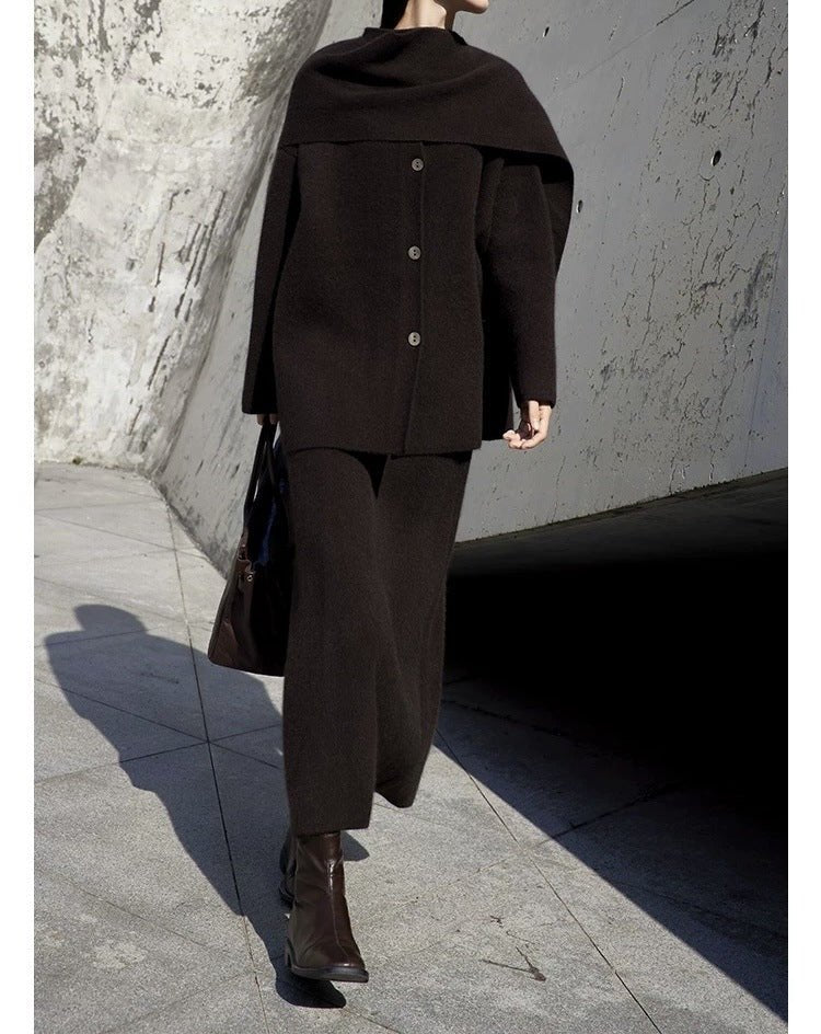 Women's handmade heritage wool coat