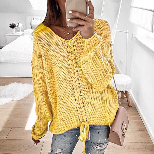 Women's Loose Knit Top